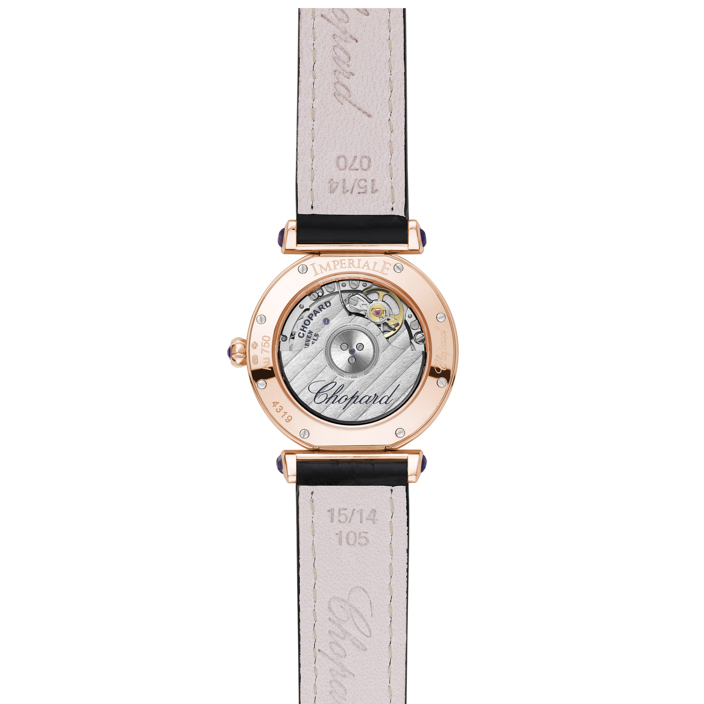 IMPERIALE 29 MM, AUTOMATIC, ETHICAL ROSE GOLD, DIAMONDS 384319-5007 - Premium Luxury Product