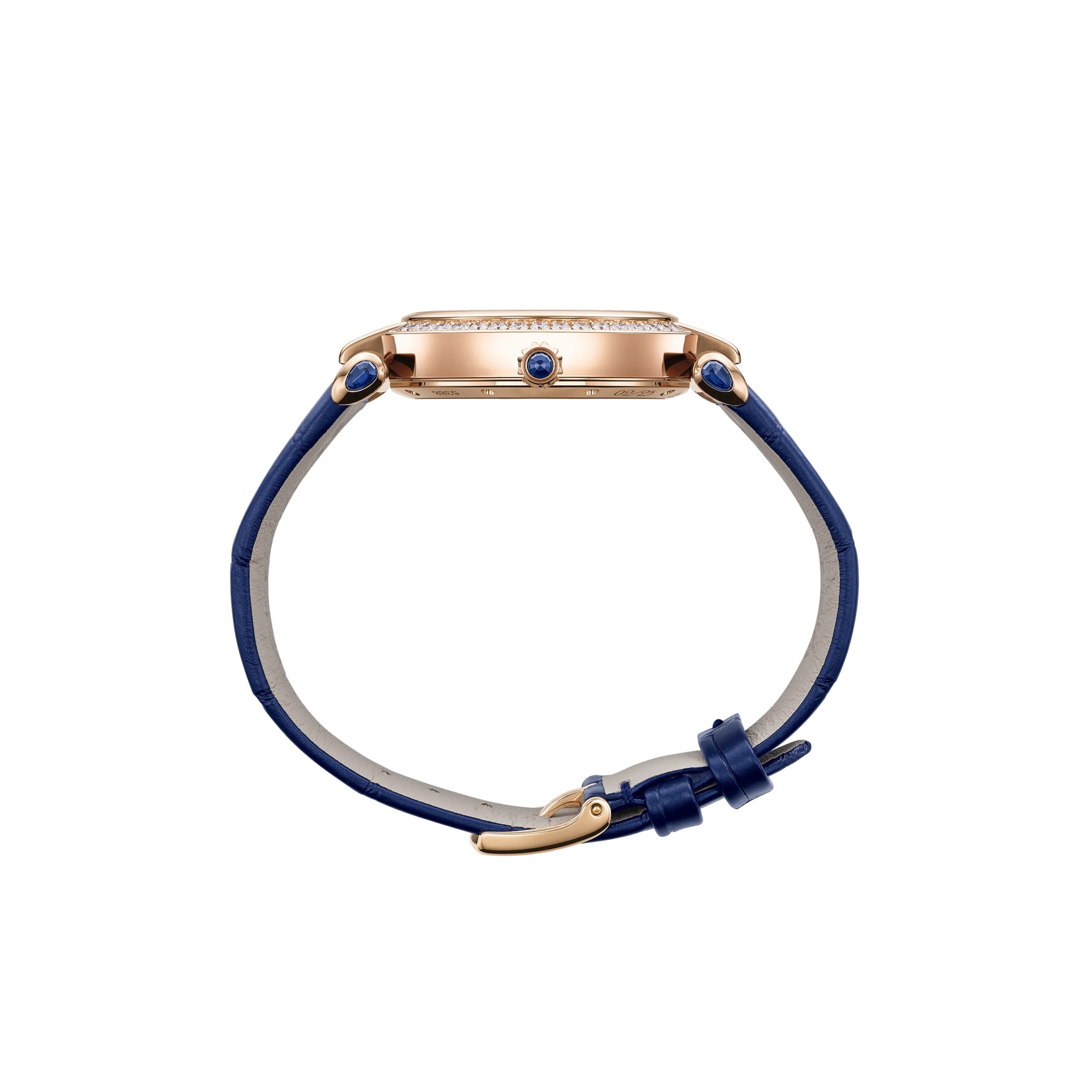 IMPERIALE DAY & NIGHT 36 MM, AUTOMATIC, ETHICAL ROSE GOLD, DIAMONDS, SAPPHIRES 385388-5001 - Premium Luxury Product