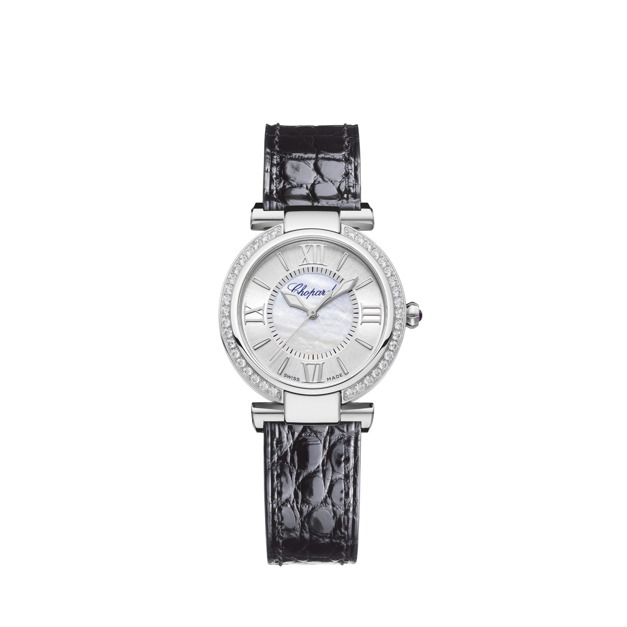 IMPERIALE 29 MM, AUTOMATIC, LUCENT STEEL™, DIAMONDS 388563-3007 - Premium Luxury Product
