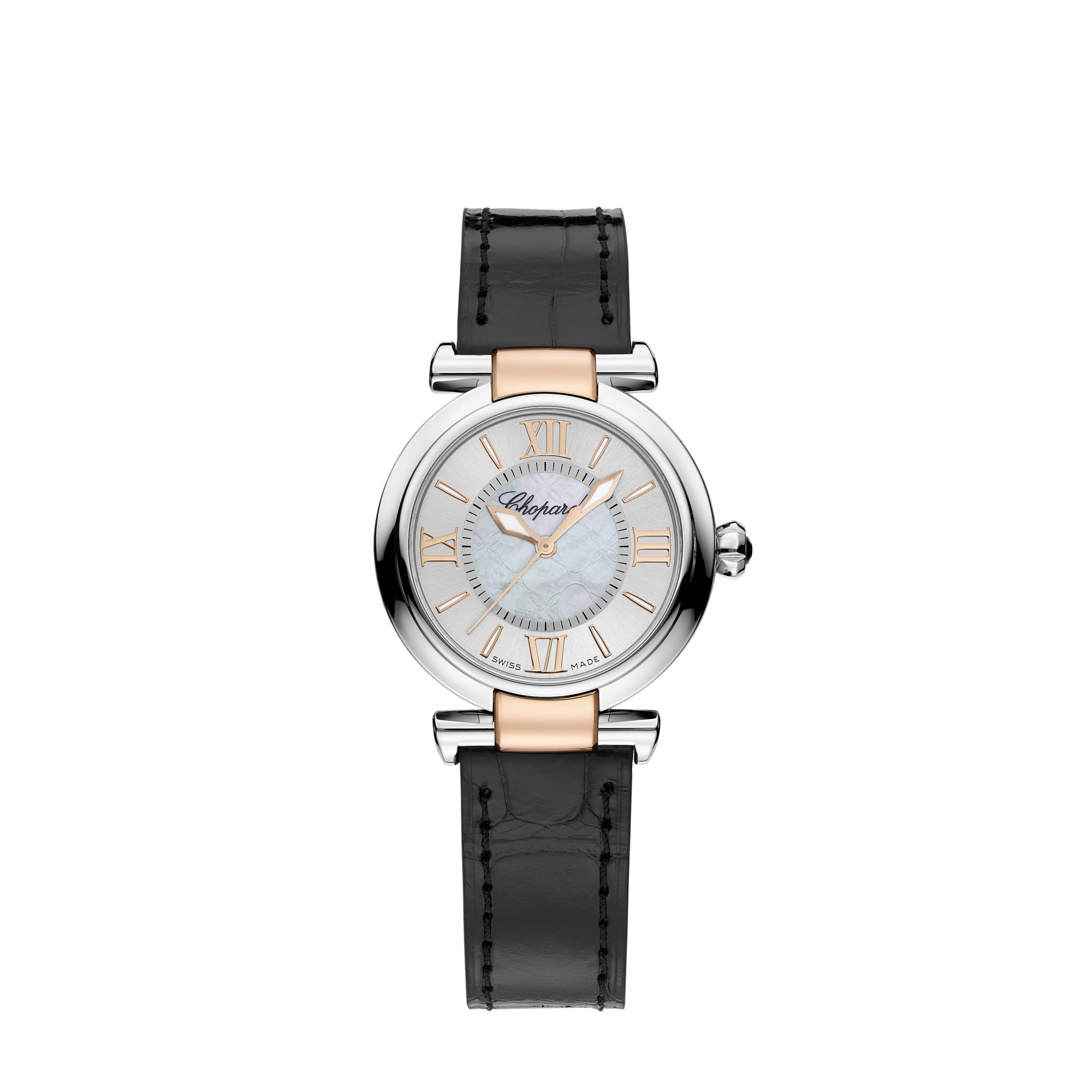 IMPERIALE 29 MM, AUTOMATIC, ETHICAL ROSE GOLD, LUCENT STEEL™ 388563-6005 - Premium Luxury Product