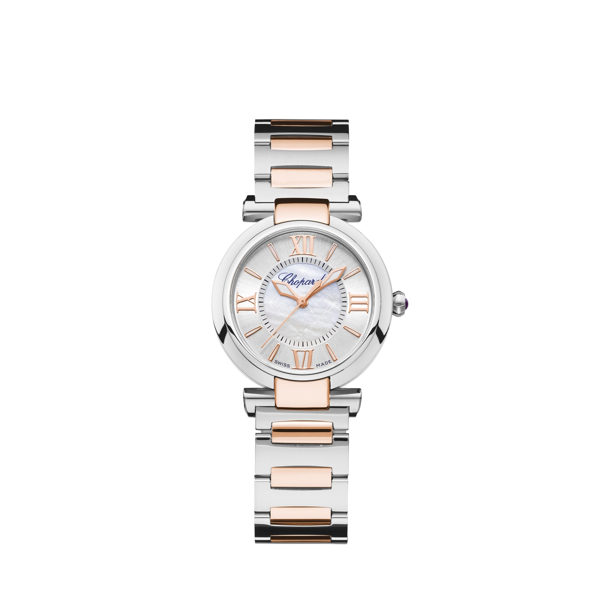 IMPERIALE 29 MM, AUTOMATIC, ETHICAL ROSE GOLD, LUCENT STEEL™ 388563-6006 - Premium Luxury Product