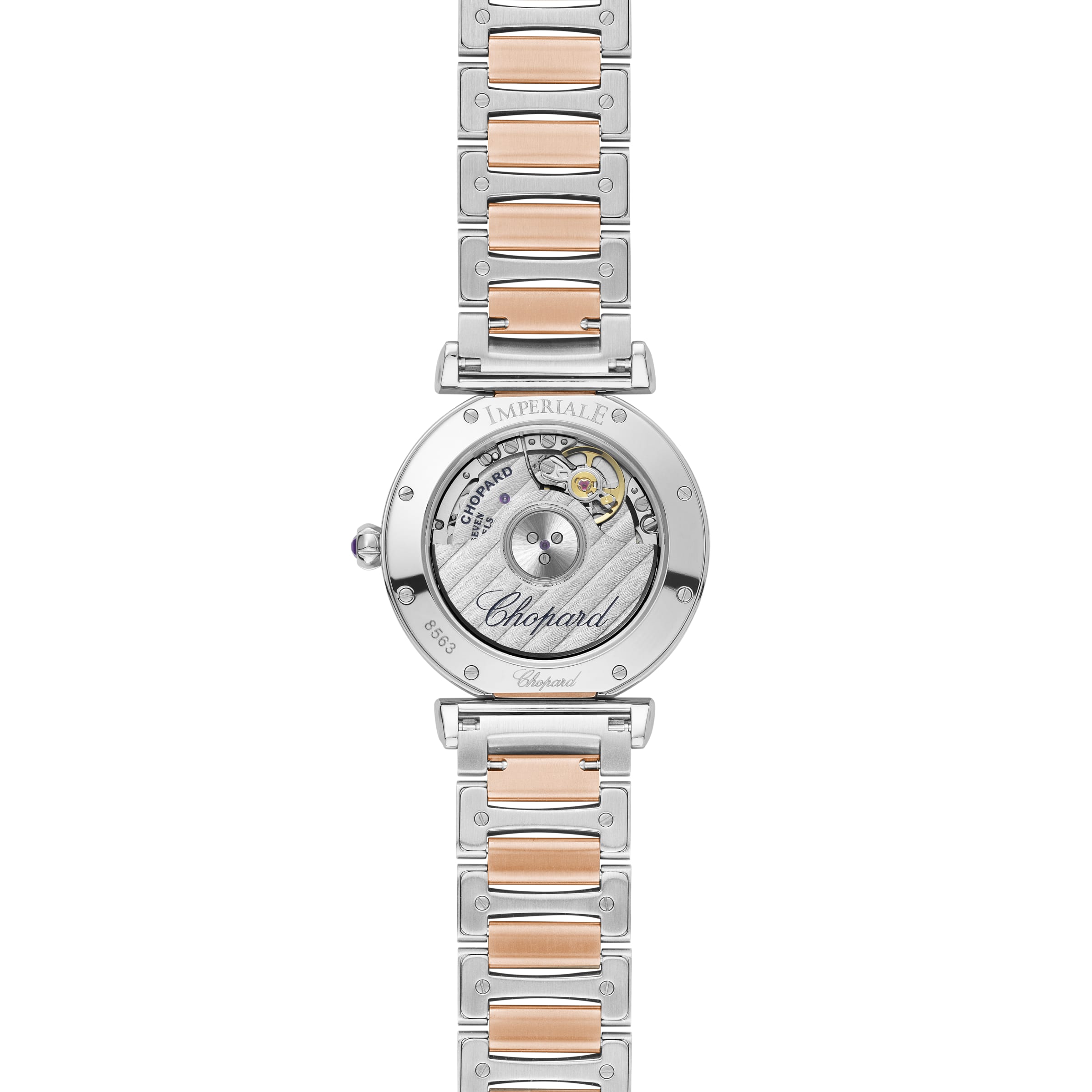 IMPERIALE 29 MM, AUTOMATIC, ETHICAL ROSE GOLD, LUCENT STEEL™ 388563-6006 - Premium Luxury Product