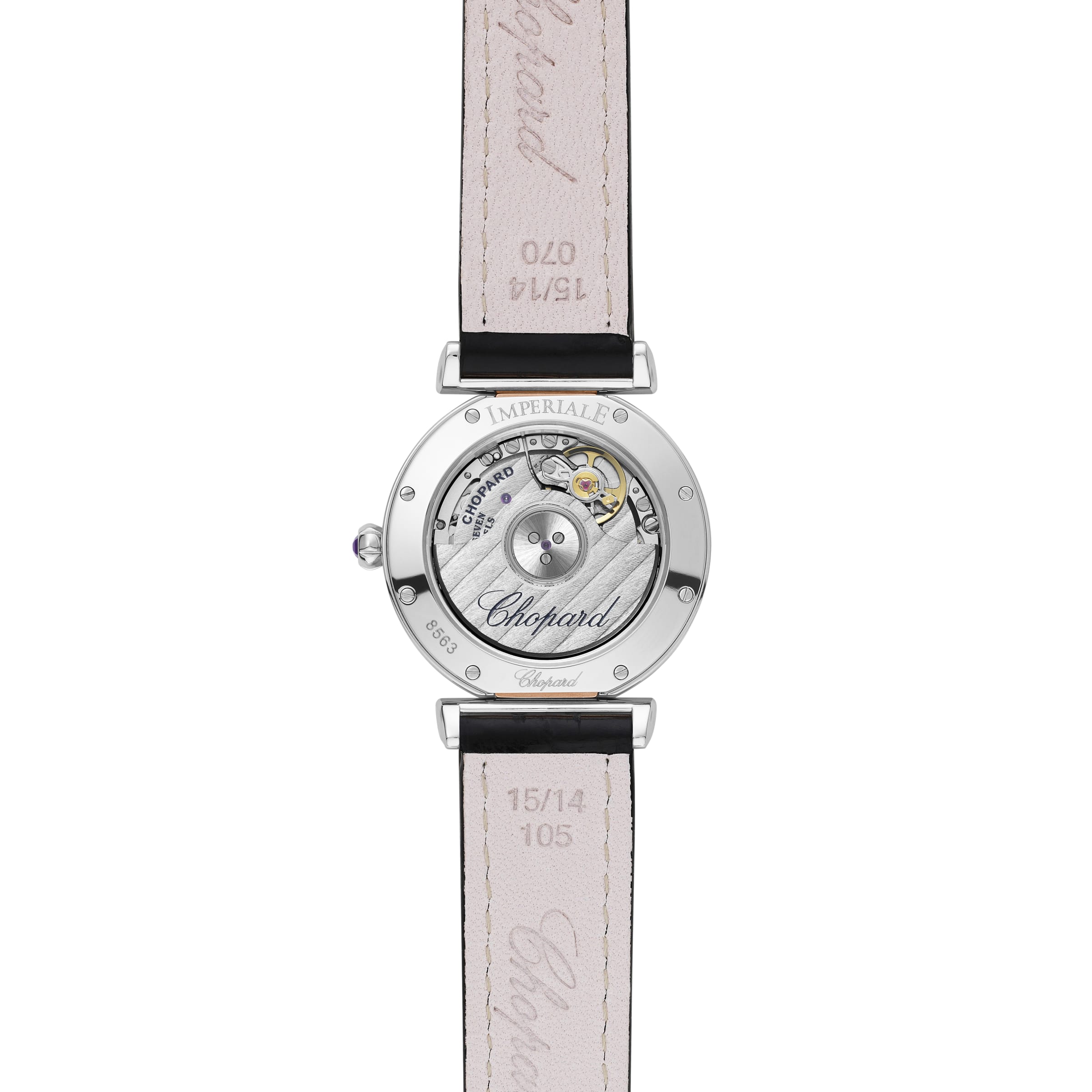IMPERIALE 29 MM, AUTOMATIC, ETHICAL ROSE GOLD, LUCENT STEEL™, DIAMONDS 388563-6007 - Premium Luxury Product