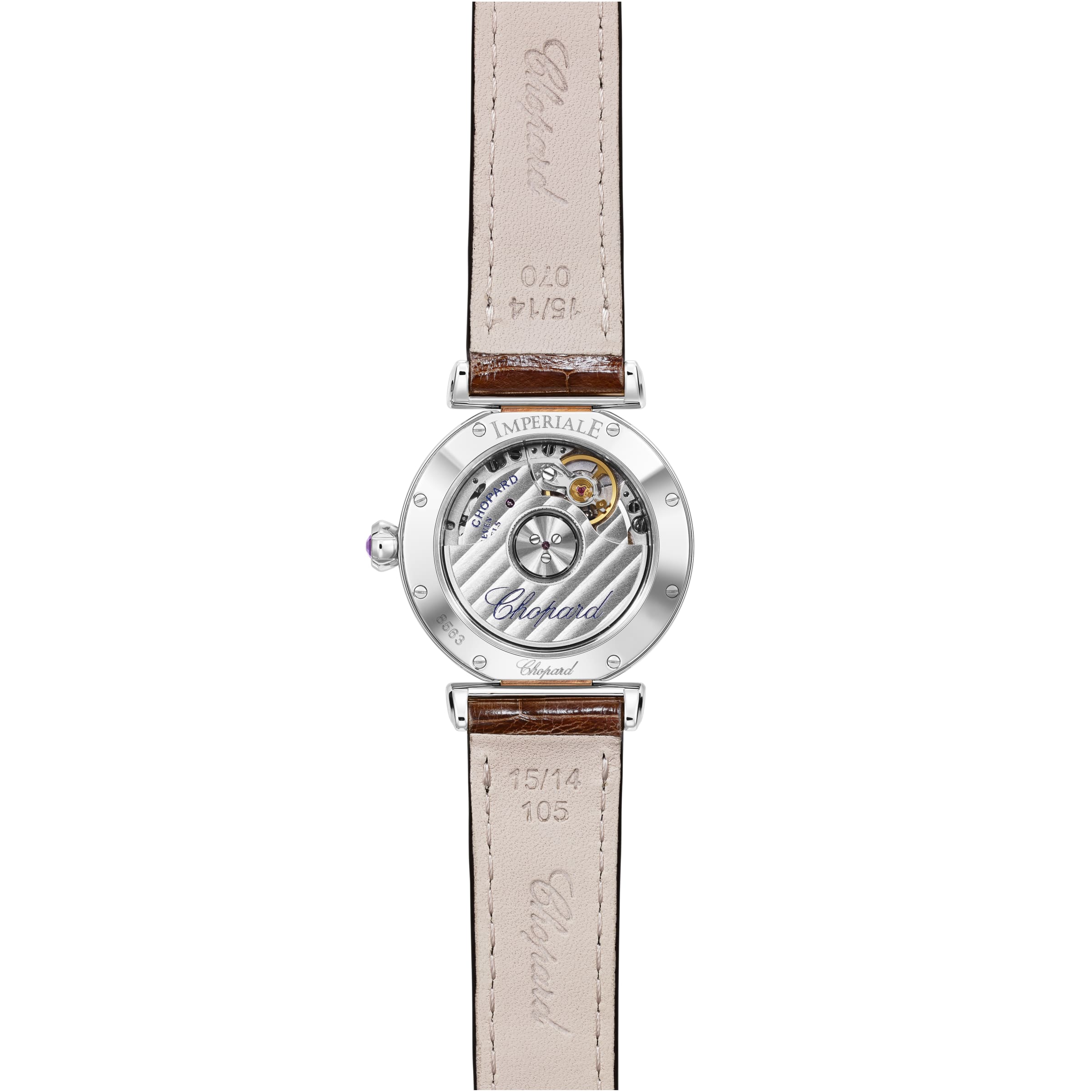 IMPERIALE 29 MM, AUTOMATIC, ETHICAL ROSE GOLD, LUCENT STEEL™ 388563-6013 - Premium Luxury Product