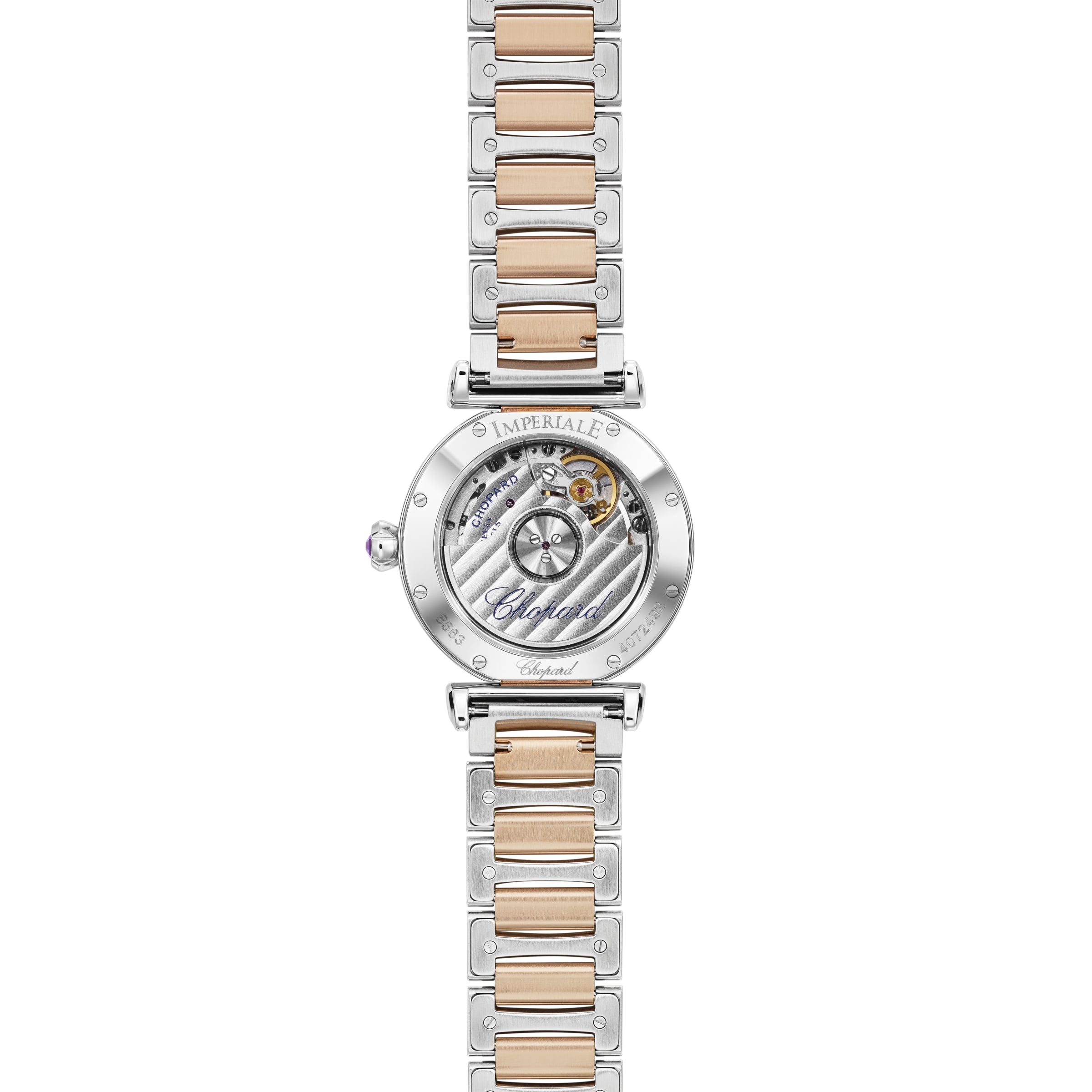 IMPERIALE 29 MM, AUTOMATIC, ETHICAL ROSE GOLD, LUCENT STEEL™ 388563-6014 - Premium Luxury Product