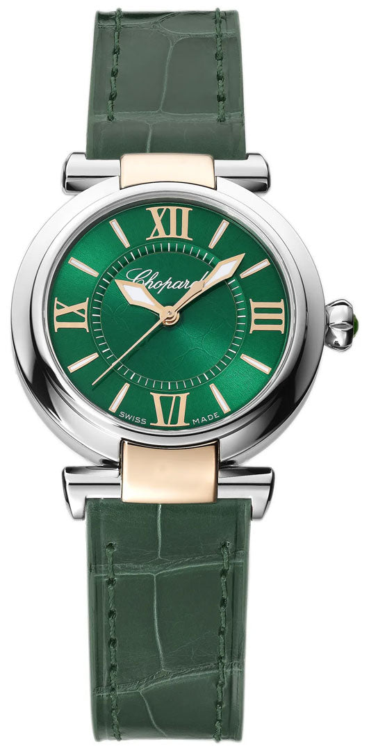 Chopard Imperiale Stainless Steel & 18kt Rose Gold Lady's Watch - Premium Luxury Product