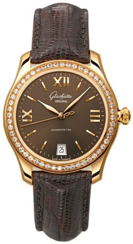 Glashutte Original Lady Serenade 18K Rose Gold & Diamonds Ladies Watch - Premium Luxury Product