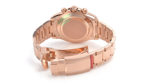 Rolex Daytona Cosmograph Chronograph 18K Rose Gold Men's Watch