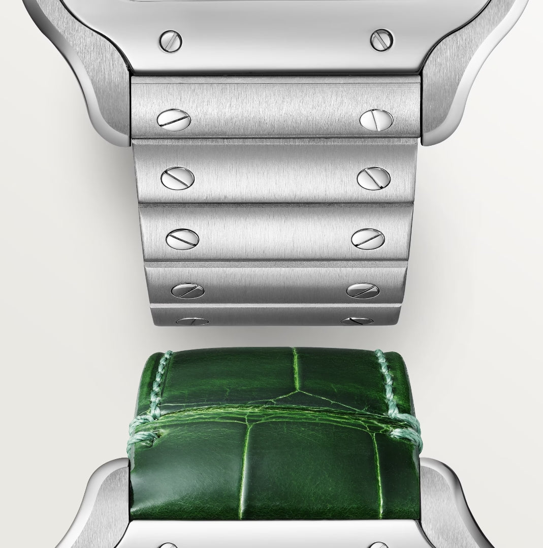 Cartier Santos De Cartier Stainless steel Unisex Watch - Premium Luxury Product