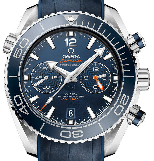Omega Seamaster Planeta Ocean Chronograph Stainless steel &Ceramic Men's Watch - Premium Luxury Product