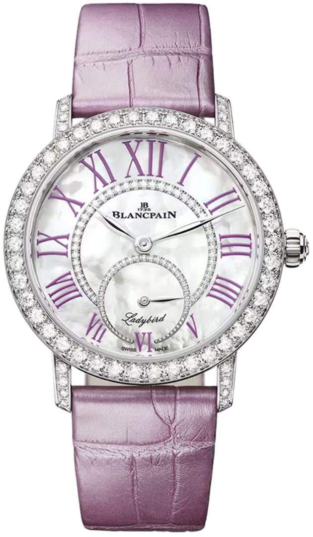 Blancpain Ladybird Colors 18K White Gold & Diamonds Lady's Watch - Premium Luxury Product