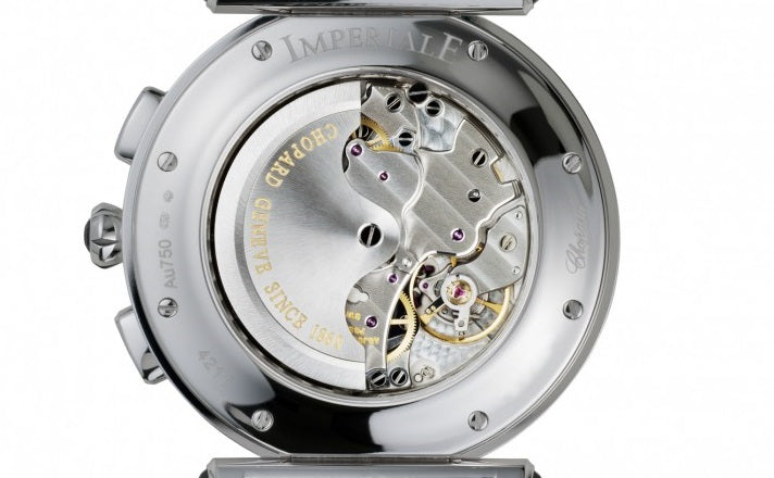 Chopard Imperiale Chronograph 18K White Gold & Diamonds Ladies Watch - Premium Luxury Product