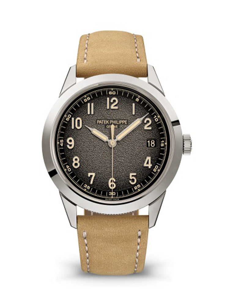 Patek Philippe Calatrava 18K Whte Gold Men's Watch