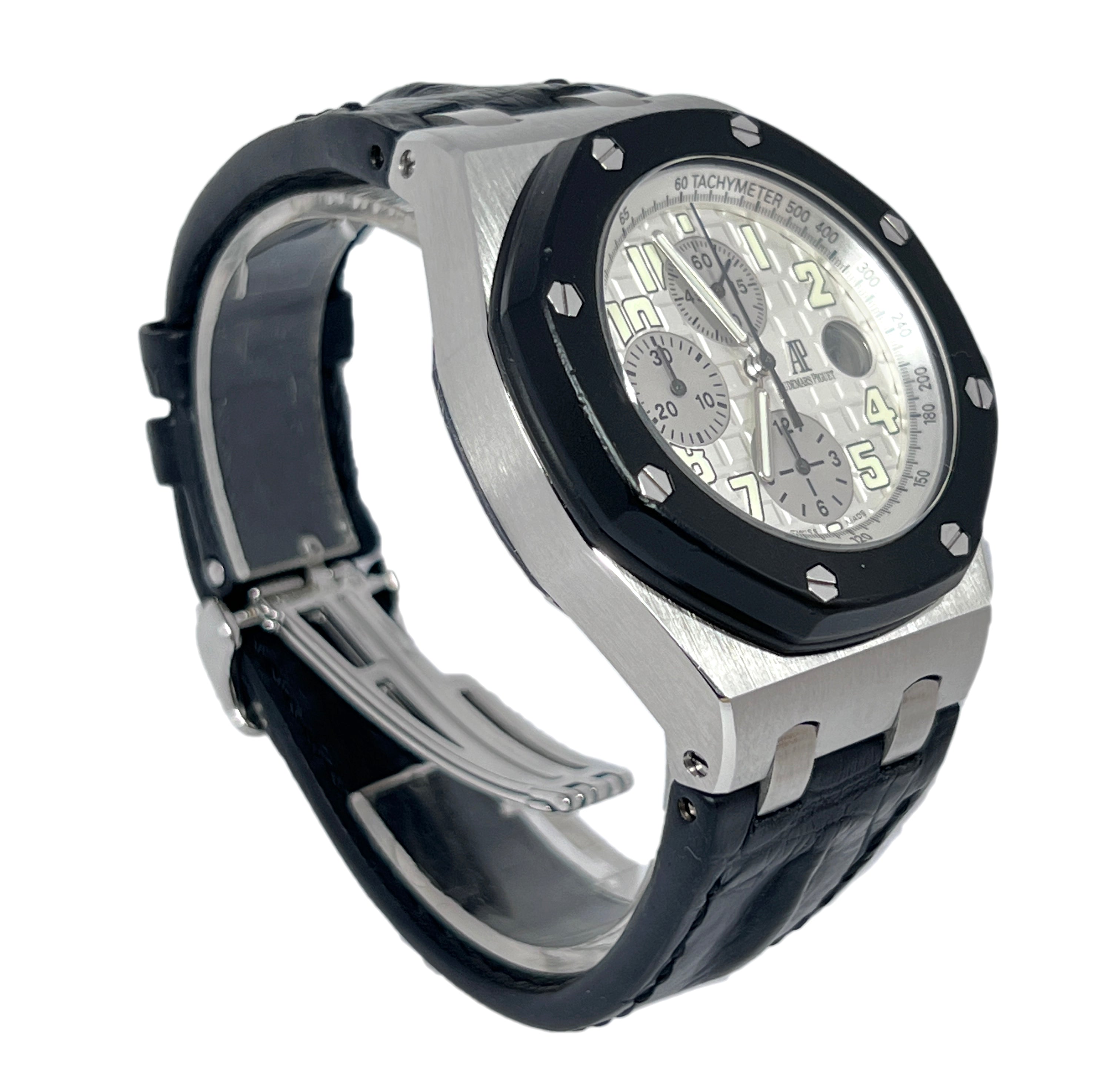 Audemars Piguet Royal Oak Offshore Chronograph Stainless steel Man's Watch - Premium Luxury Product