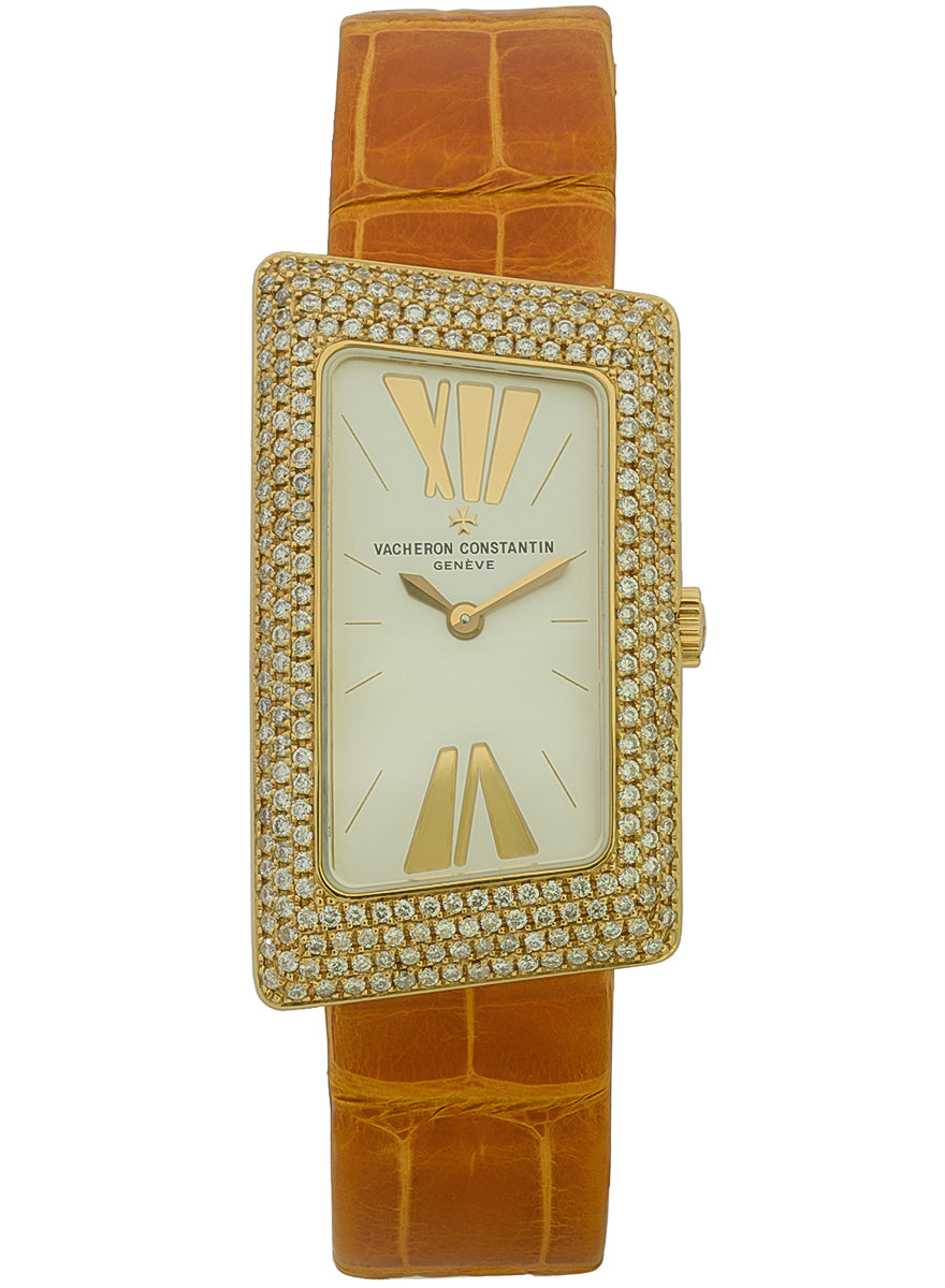 Vacheron Constantin 1972 Cambree 18K Rose Gold & Diamonds Lady's Watch