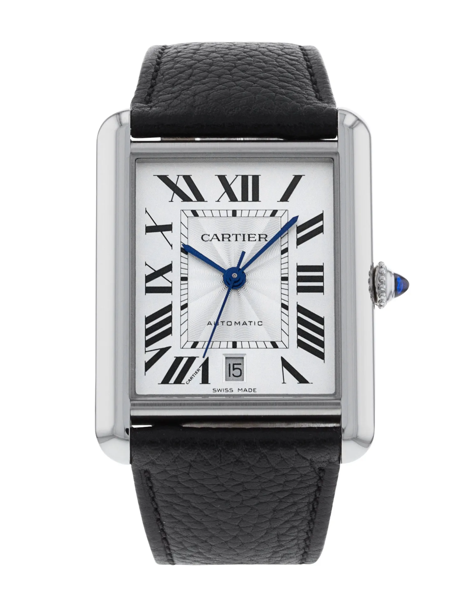 Cartier Tank Must Stainless steel Man's Watch - Premium Luxury Product