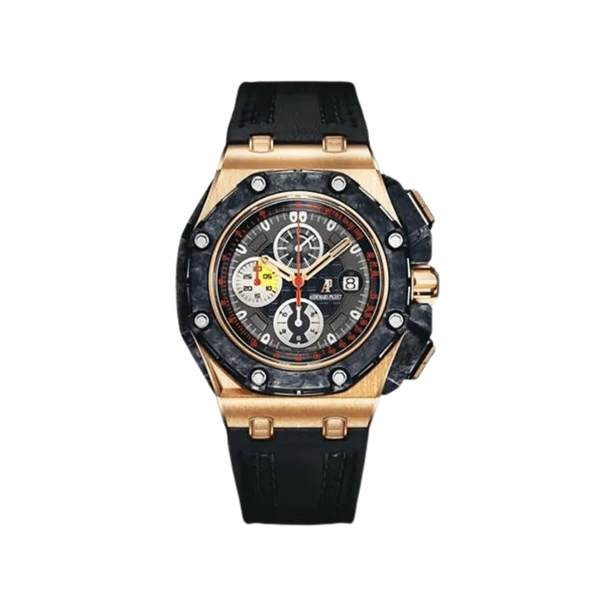 Audemars Piguet Chronograph Gold & Carbon Men's Watch - Premium Luxury Product