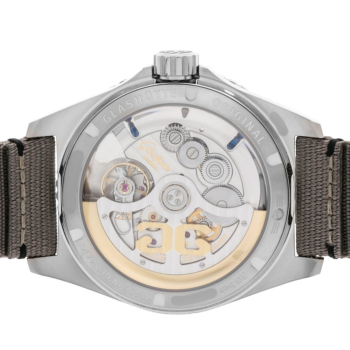 Glashutte Original Spezialist SeaQ Panorama Date Stainless steel Men's Watch - Premium Luxury Product