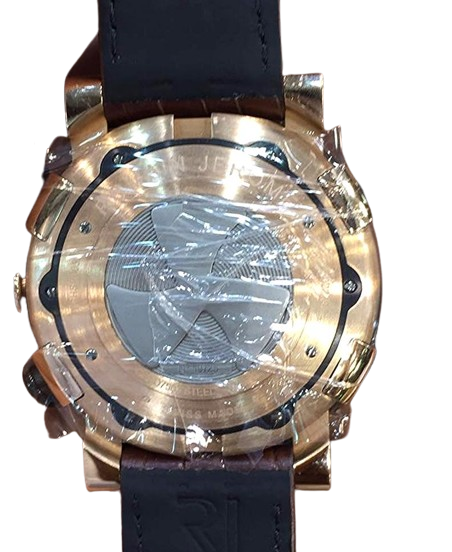 Romain Jerome Titanic-DNA Steampunk Chrono Full Red PVD Stainless steel & 18K Rose Gold Men's Watcn