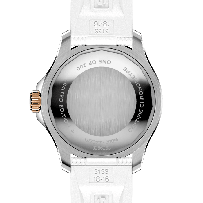 Breitling Superocean Super Diver 36 mm Stainless steel & 18K Red Gold Lady's Watch - Premium Luxury Product