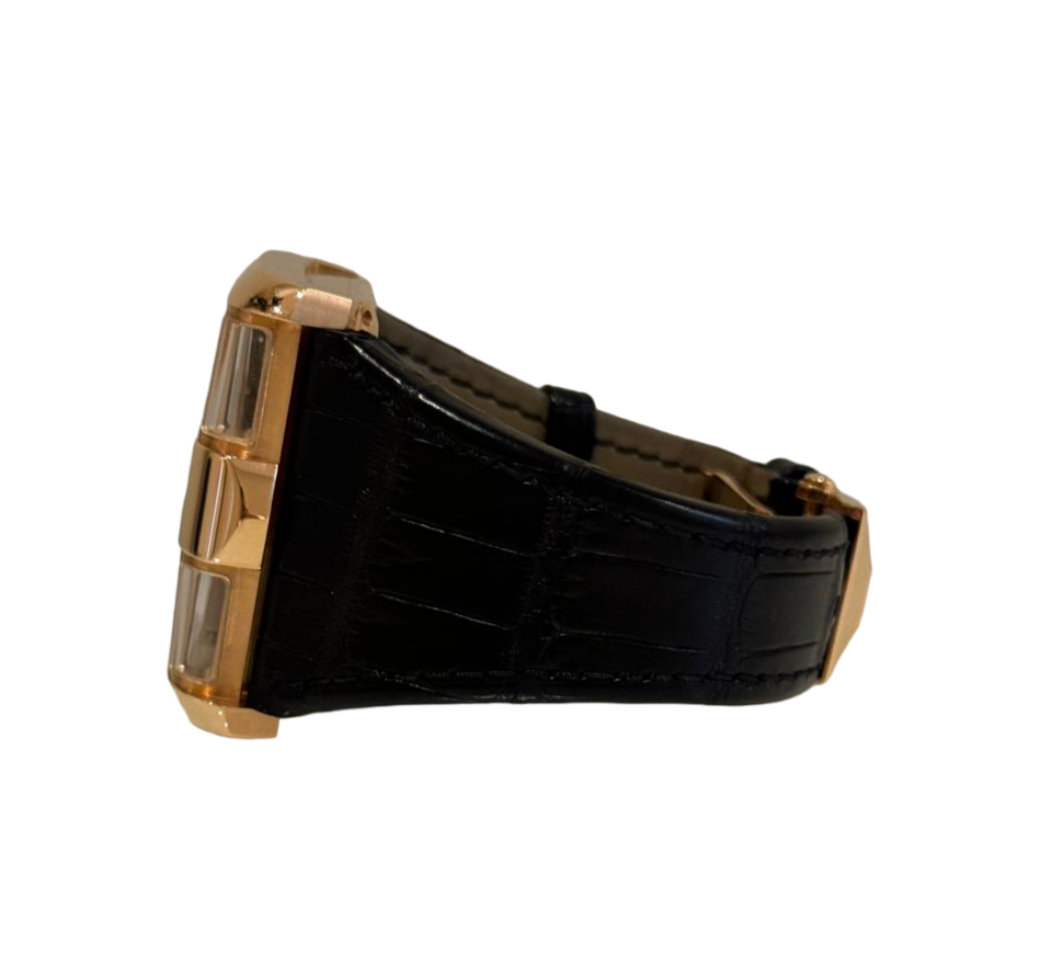 Harry Winston Glissiere Haute Horology Tourbillon 18K Rose Gold Men's Watch