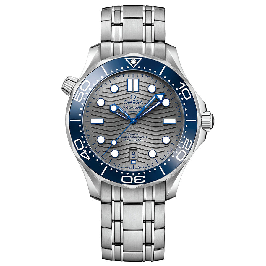 Omega Seamaster Diver Stainless steel & Ceramic Men's Watch - Premium Luxury Product