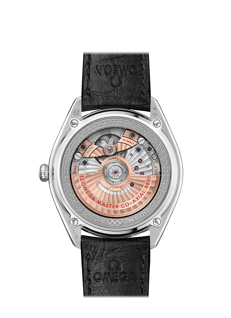 Omega Seamaster Heritage Railmaster Chronometer 18K Canopus™ gold Men's Watch - Premium Luxury Product