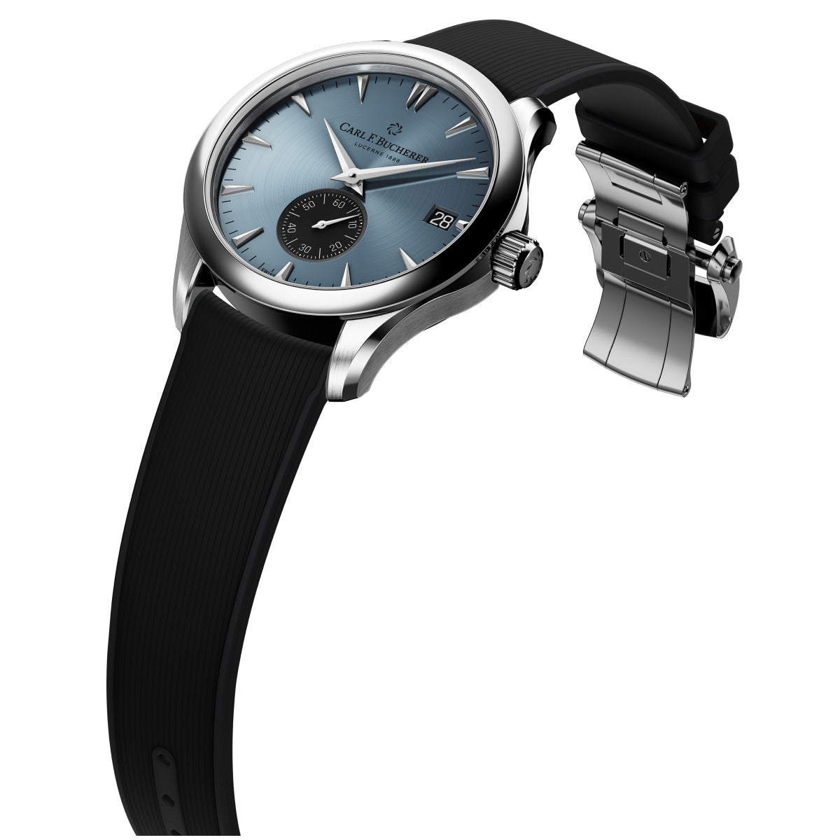 Carl F. Bucherer Manero Chronometer Stainless Steel Men's Watch - Premium Luxury Product