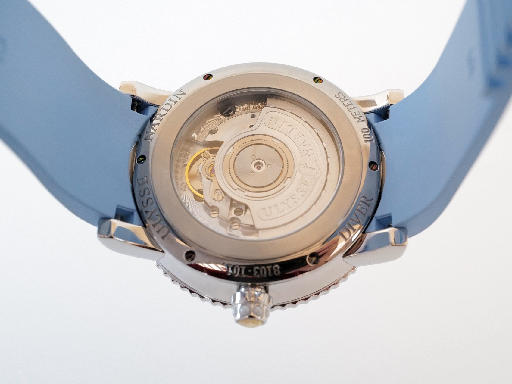 Ulysse Nardin Diver Starry Night Stainless steel & Diamonds Lady's Watch