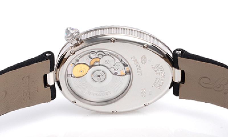 Breguet Reine De Naples 8918 18K White Gold & Diamonds Ladies Watch - Premium Luxury Product