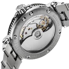 Breguet Marine Stainless Steel & Diamonds Lady's Watch - Premium Luxury Product