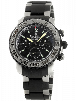 Blancpain Specialties Air Command Diver Flyback Chronograph Stainless steel Men's Watch - Premium Luxury Product