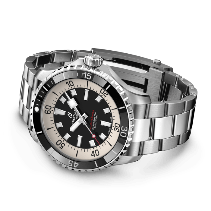 Breitling Superocean Automatic 44mm Stainless Steel Men's Watch - Premium Luxury Product