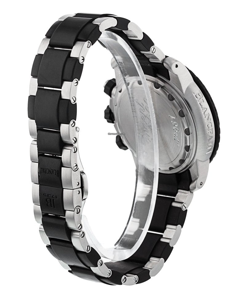 Blancpain Specialties Air Command Diver Flyback Chronograph Stainless steel Men's Watch - Premium Luxury Product