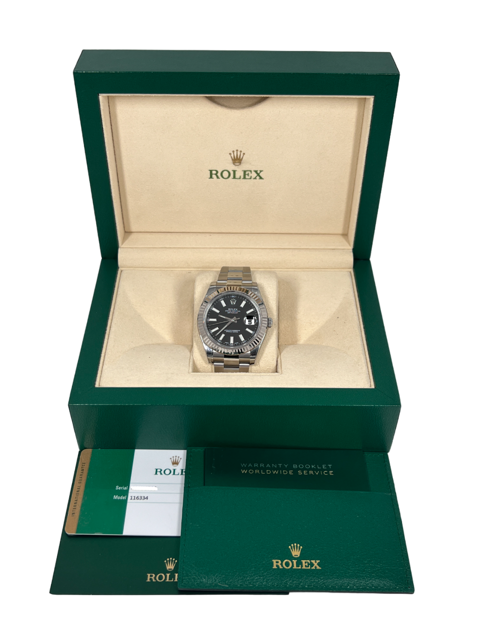 Rolex Datejust II Stainless steel & 18K White Gold Men's Watch