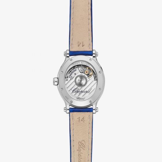 Chopard Happy Sport Oval Stainless Steel & Diamonds Ladies Watch - Premium Luxury Product
