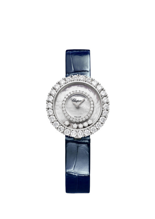 Chopard Happy Diamonds Joaillerie 18K White Gold & Diamonds Ladies Watch - Premium Luxury Product