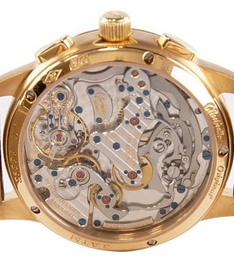 Glashutte Original Pano Graph Red Gold Men's Watch - Premium Luxury Product