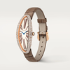 Cartier Baignoire 18K Rose Gold & Diamonds Ladies Watch - Premium Luxury Product