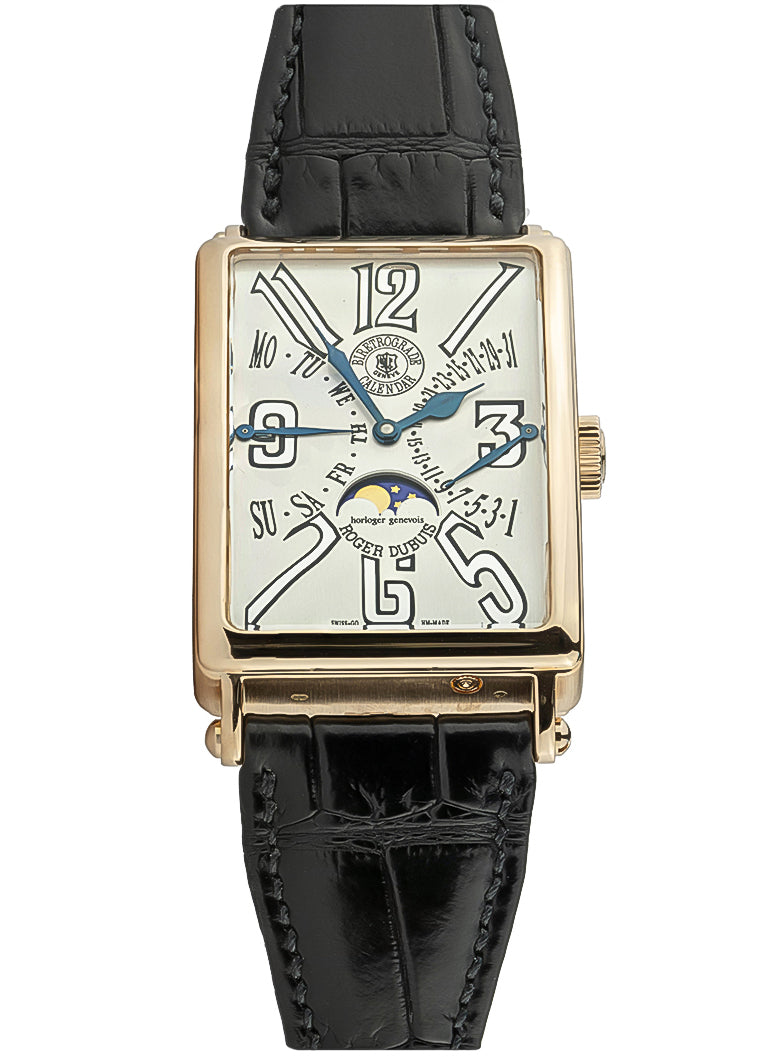 Roger Dubuis Much More Bi-retrograde Calendar 18K Rose Gold Mens Watch