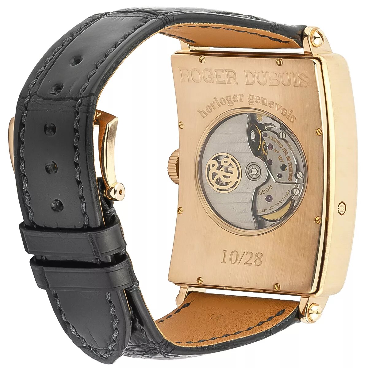 Roger Dubuis Much More Bi-retrograde Calendar 18K Rose Gold Mens Watch