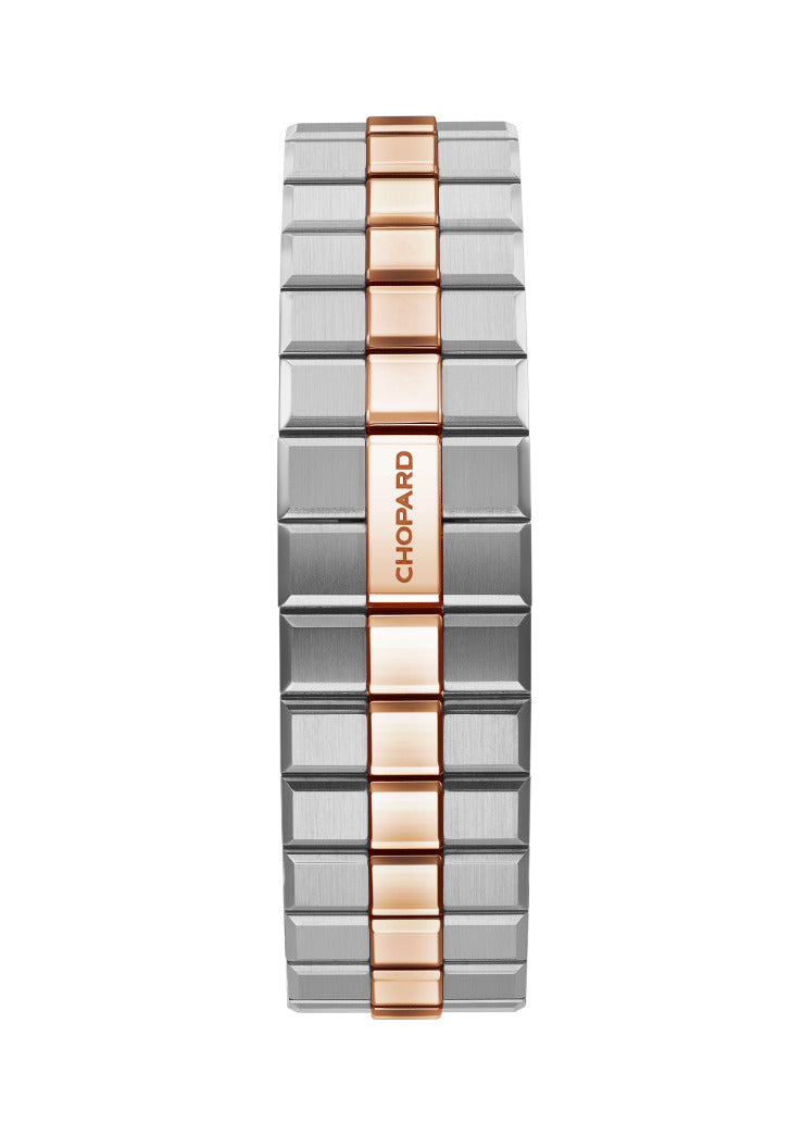 Chopard Alpine Eagle Large Stainless steel & 18K Rose Gold Man's Watch - Premium Luxury Product