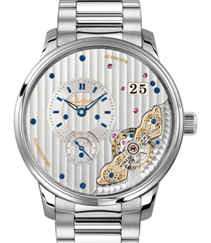 Glashutte Original Pano Matic Inverse Stainless steel Men's Watch - Premium Luxury Product