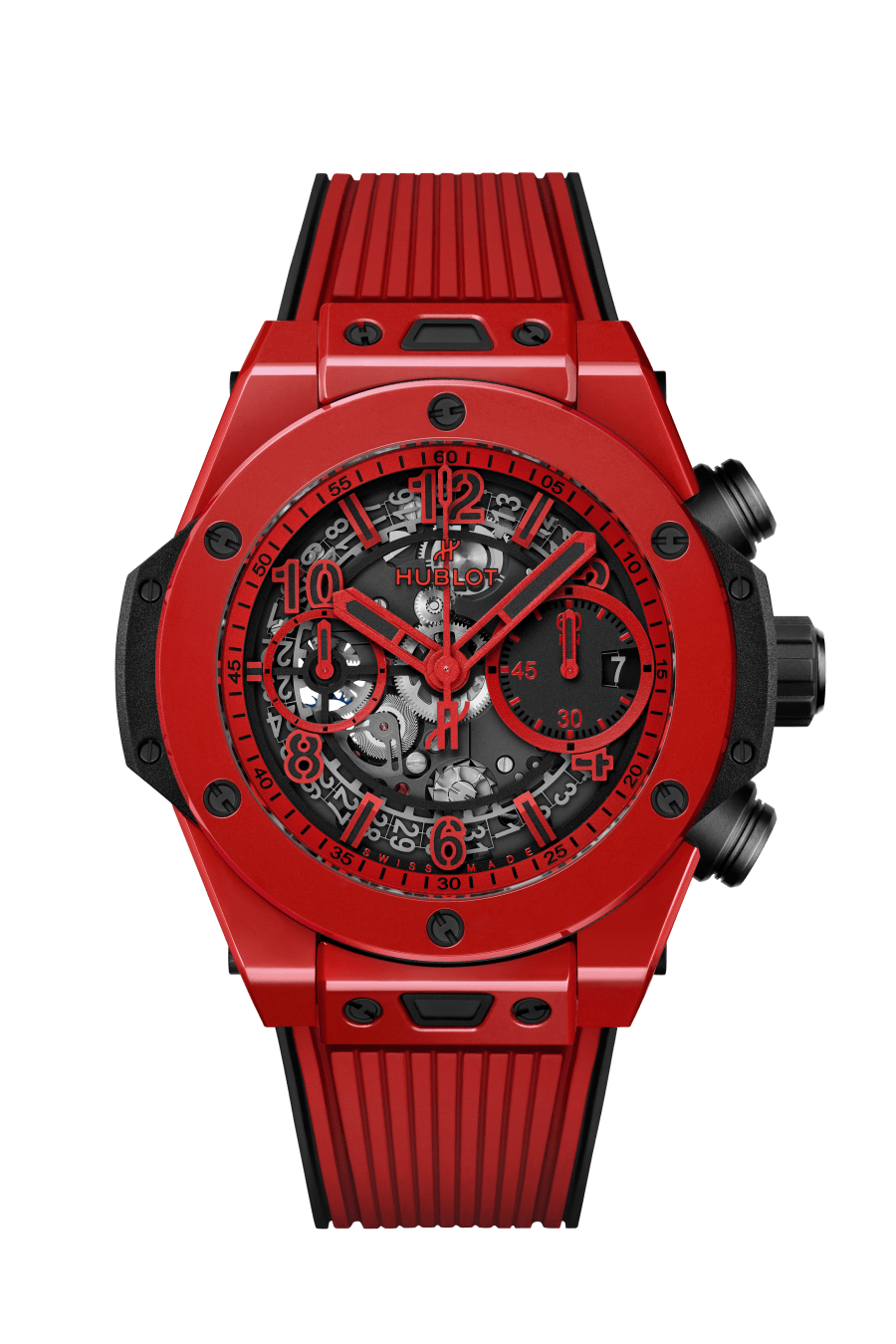 Hublot Big Bang Unico Red Magic Ceramic Watch - Premium Luxury Product