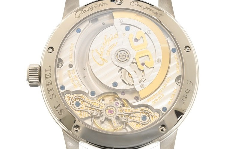 Glashutte Original Pano Matic Lunar Red Gold Men's Watch - Premium Luxury Product