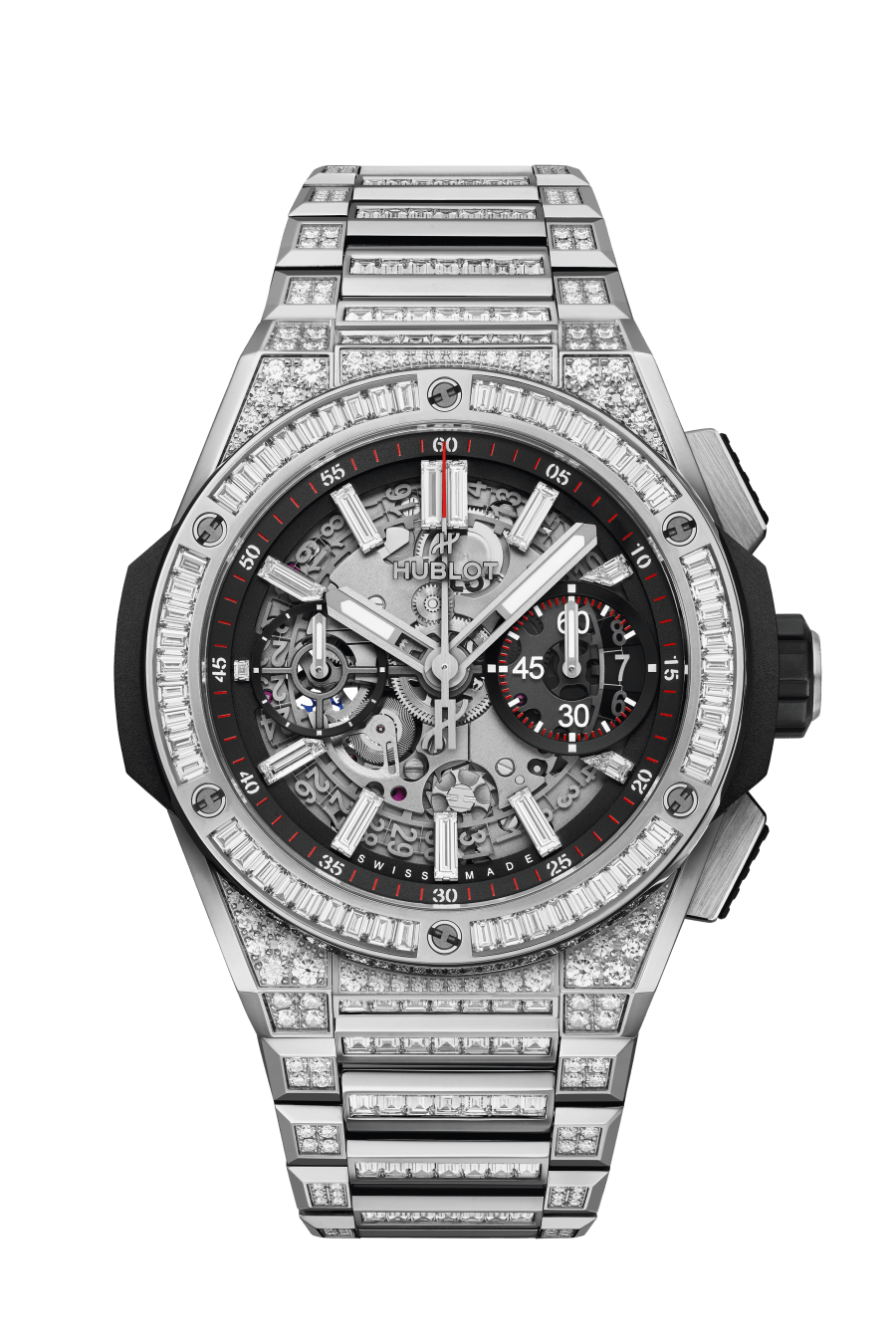 Hublot Big Bang Unico Integral Titanium Jewellery Men`s Watch - Premium Luxury Product