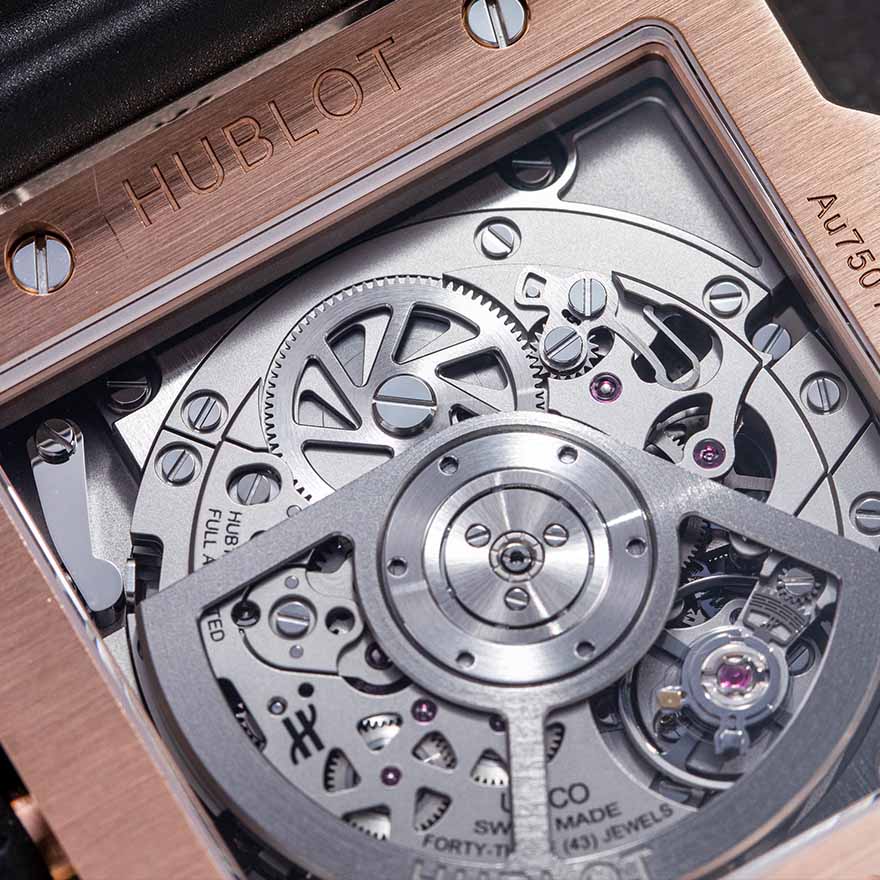 Hublot Spirit of Big Bang Chronograph 18K King Gold & Colored Gemstones Man's Watch - Premium Luxury Product