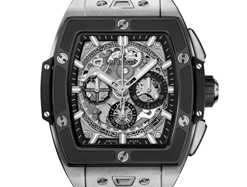 Hublot Spirit of Big Bang Chronograph Titanium & Black Ceramic Man's Watch - Premium Luxury Product
