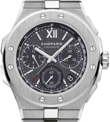 Chopard Alpine Eagle Large XL Chrono Lucent Steel Man's Watch - Premium Luxury Product