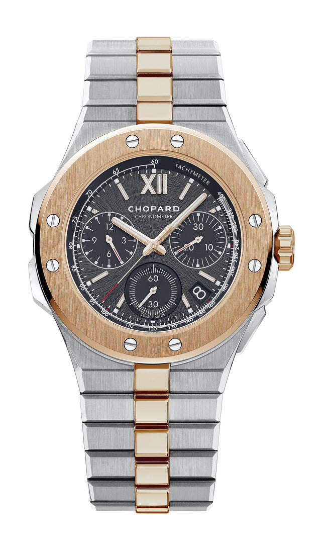 Chopard Alpine Eagle Large XL Chrono Lucent Steel & Ethical Rose Gold  Man's Watch - Premium Luxury Product